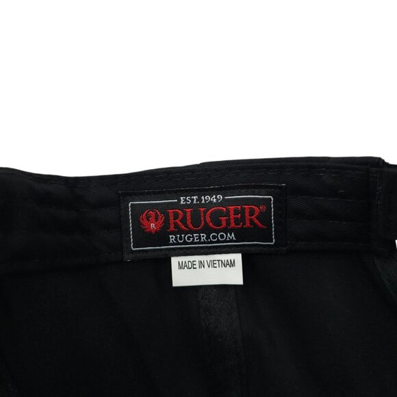 Ruger Embroidered Red Logo Strapback Cap Trucker Baseball Hat NWOT - Picture 8 of 14